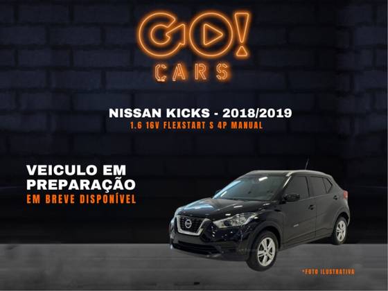 NISSAN KICKS 1.6 16V FLEXSTART S 4P MANUAL NISSAN KICKS 1.6 16V FLEXSTART S 4P MANUAL